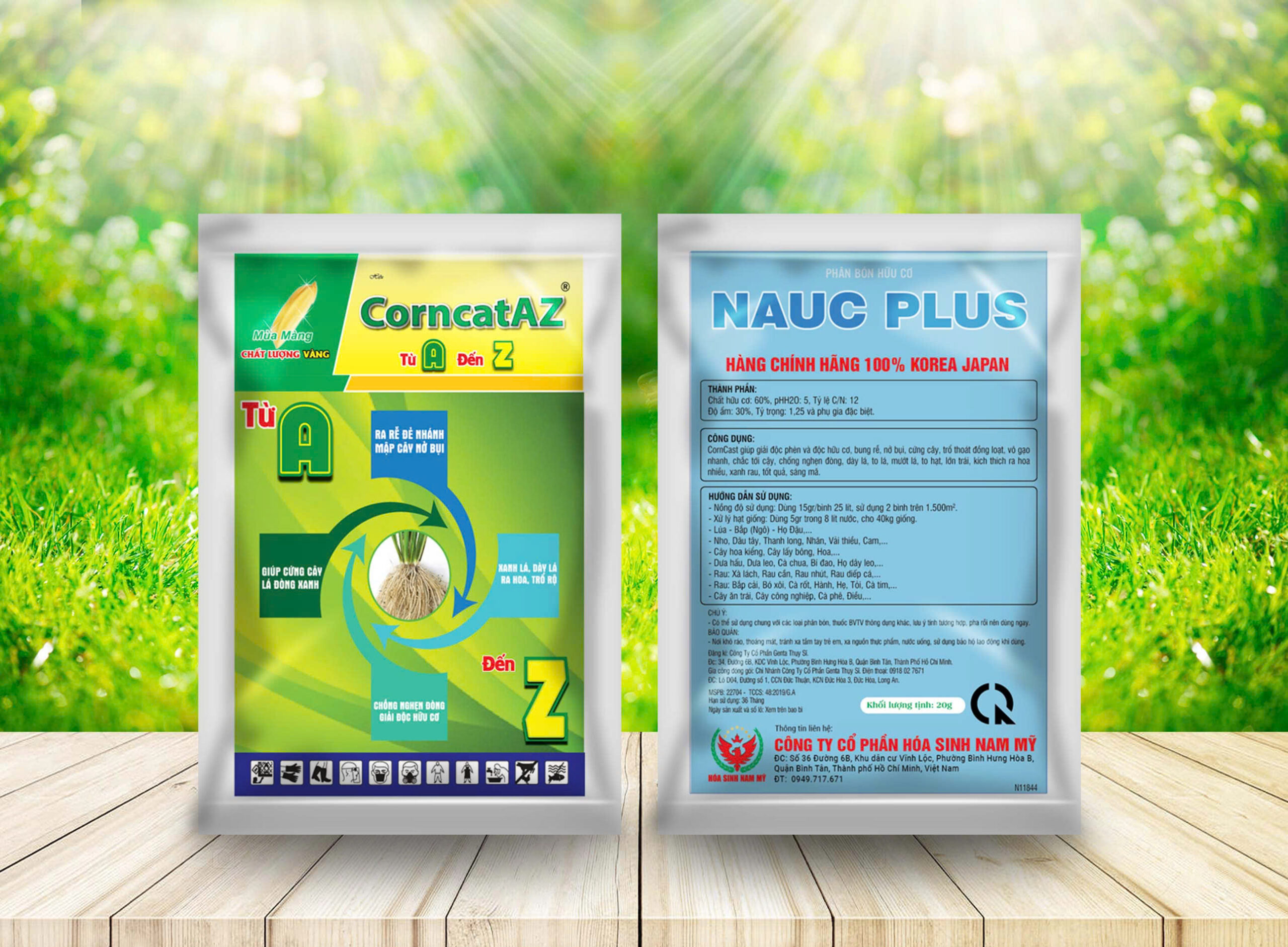 NAUC PLUS hiệu CorncatAZ