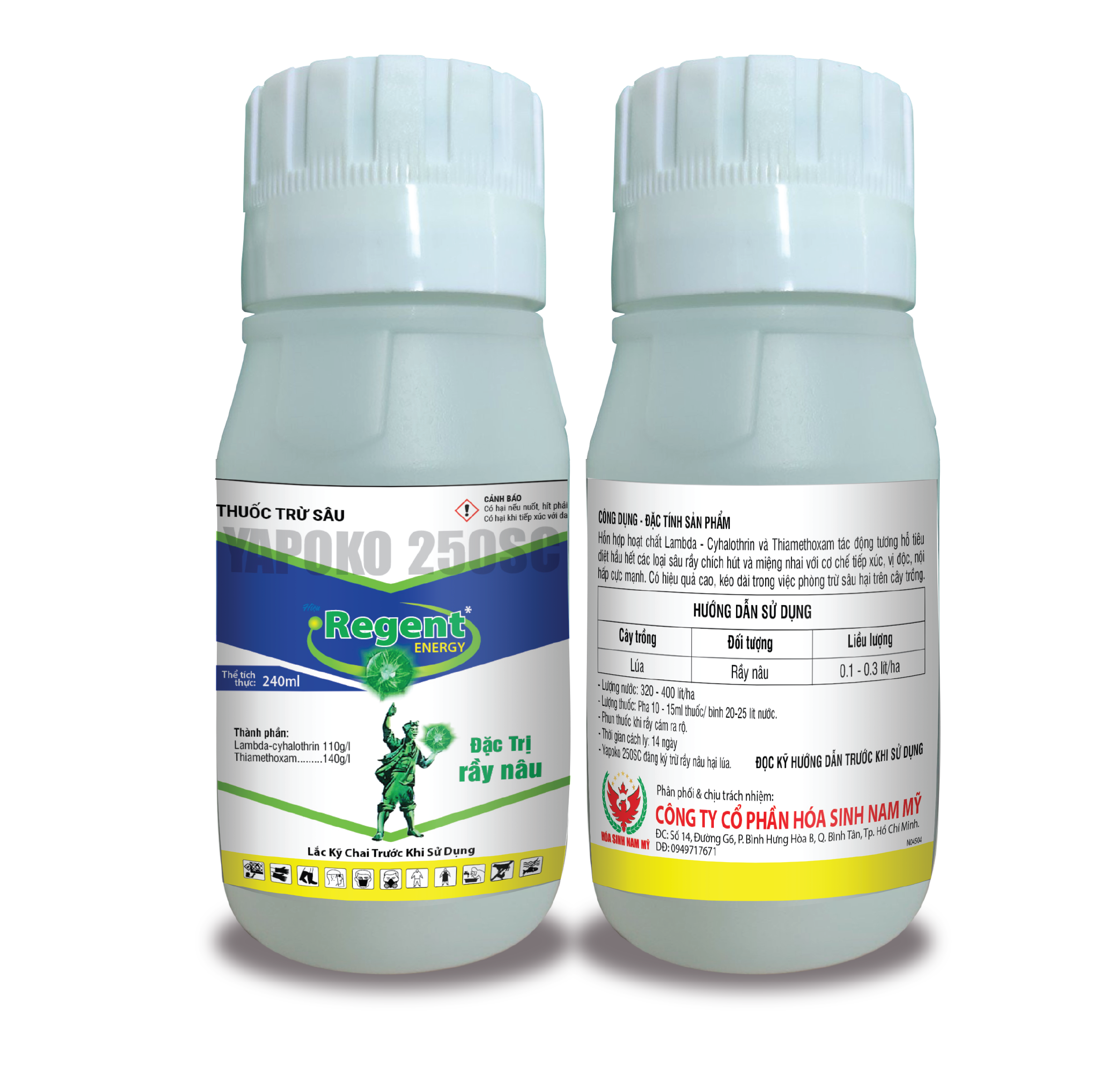 YAPOKO 250SC Hiệu Regent ENERGY