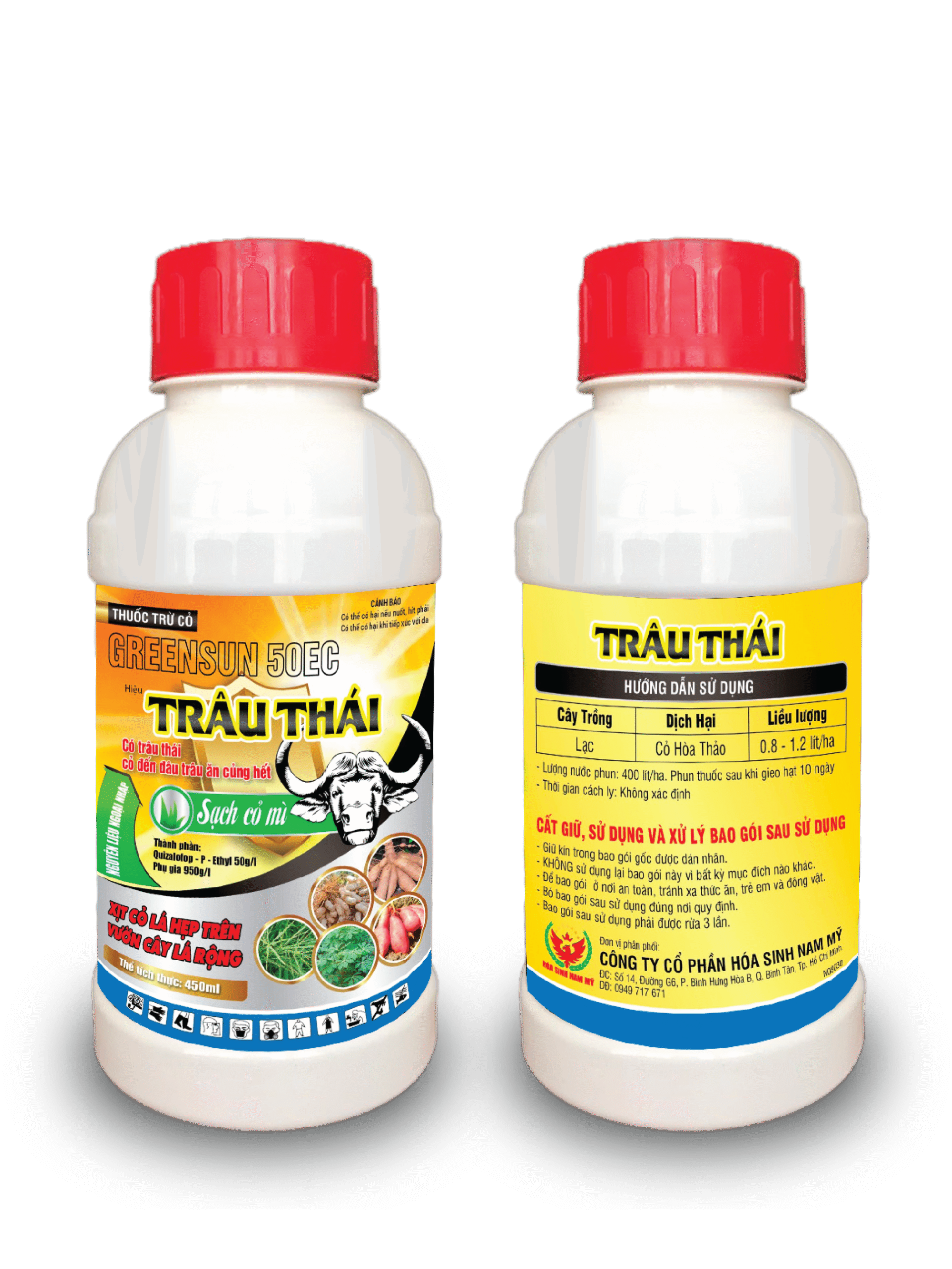 Greensun 50EC nhãn hiệu Trâu Thái