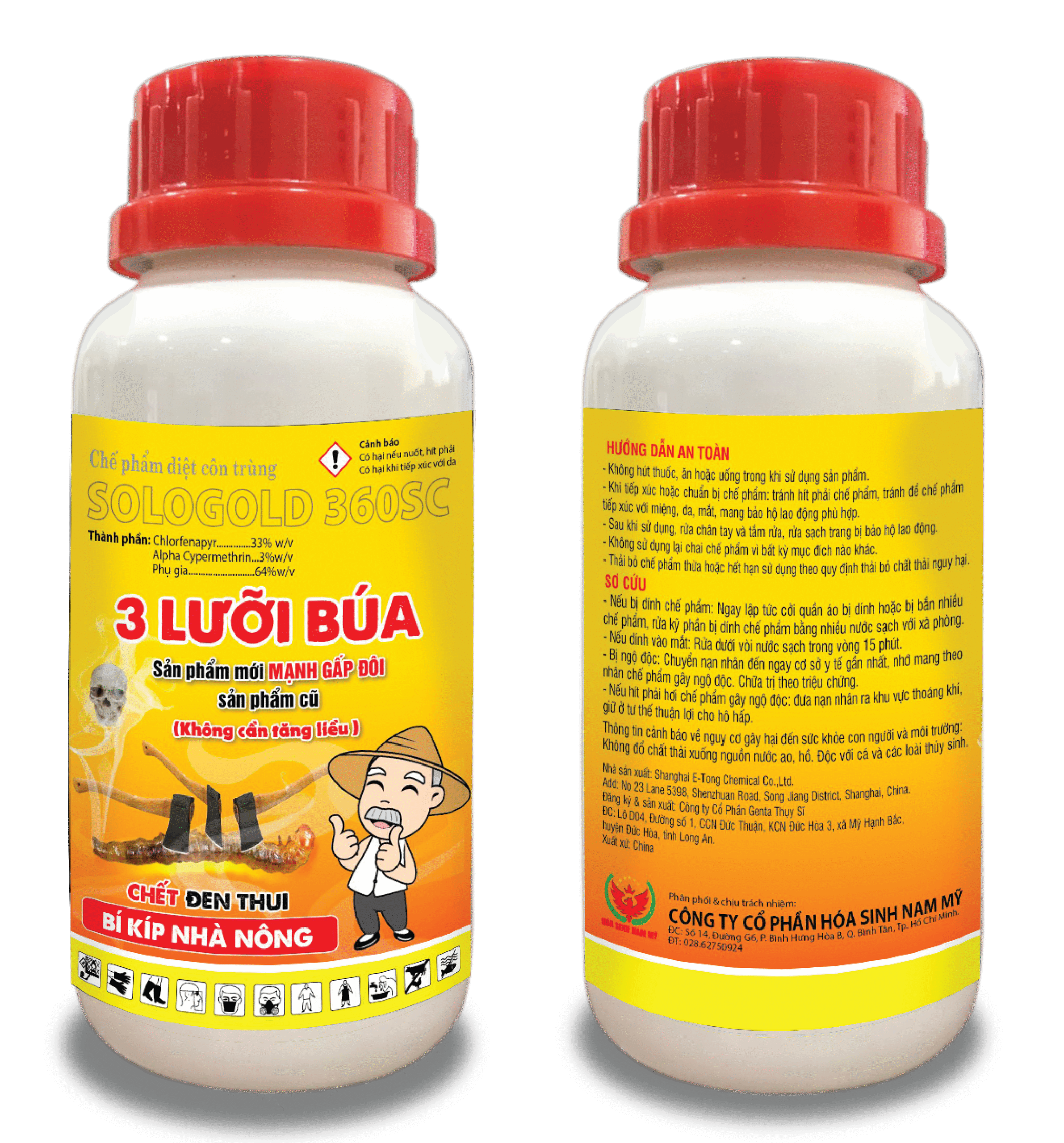 Chế phẩm diệt côn trùng SOLOGOLD 360SC