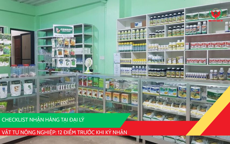 nhận hàng tại đại lý vật tư nông nghiệp
